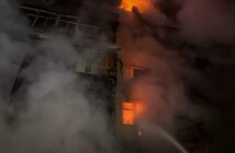 Удар рашистів по Києву: троє загиблих, десятки поранених. ВІДЕО До ліквідації наслідків атаки ворога залучено понад 100 рятувальників та понад 20 одиниць техніки